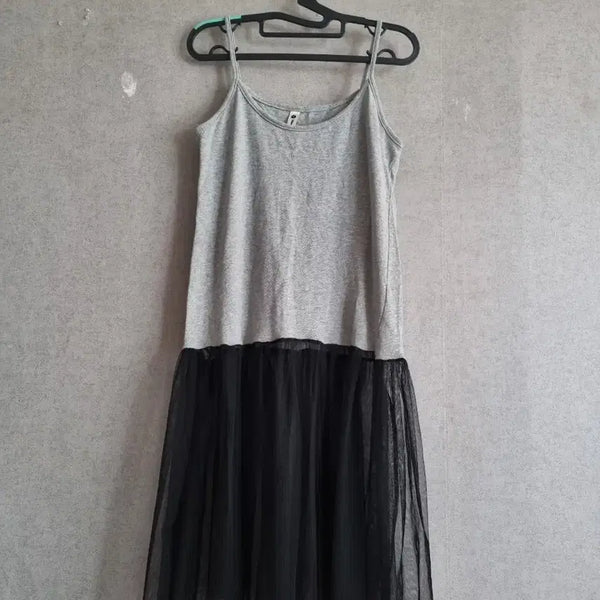 [BUNJANG] How Much! Layered Sleeveless Dress / [How Much!]레이어드 나시 원피스
