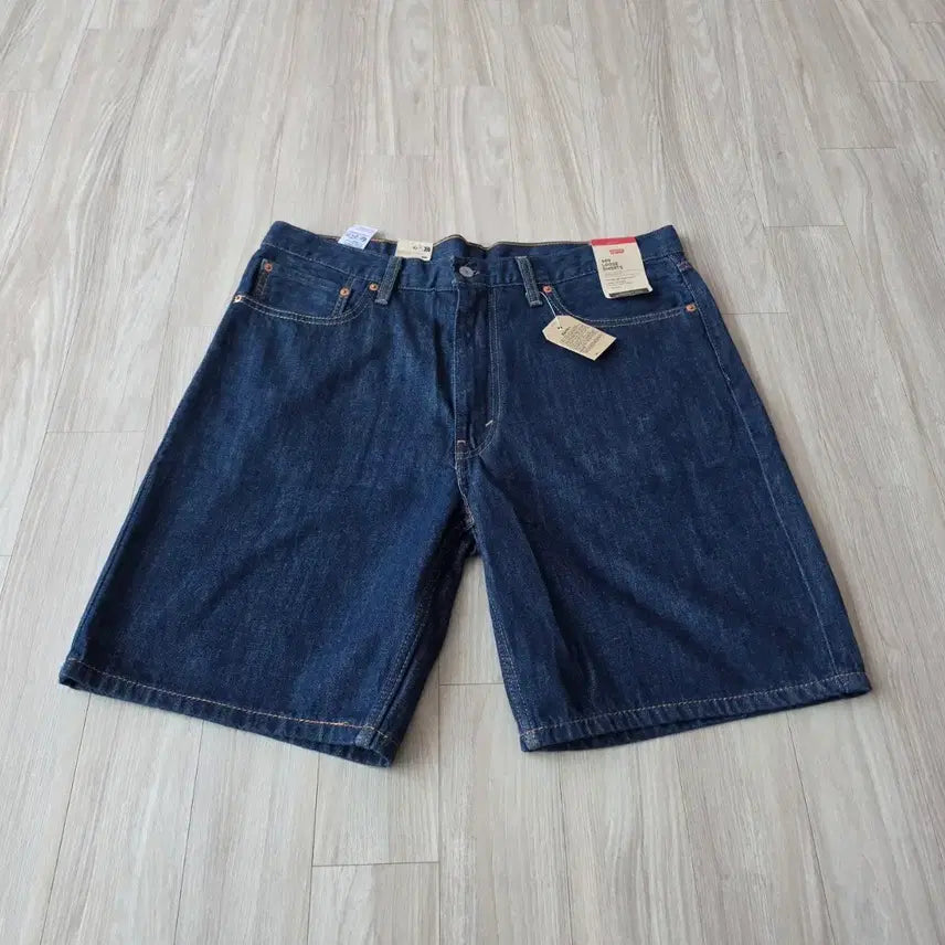 [BUNJANG] Levi's 469 Loose Fit Denim Shorts Size 36 / (새제품)리바이스 / 469 루즈핏 데님 쇼츠 / 36
