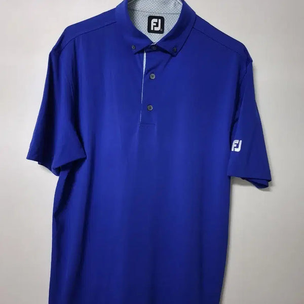 [BUNJANG] FootJoy Men's Golf Short Sleeve Polo Shirt (100% Four-Way Stretch) / 남성 풋조이 골프 반팔 카라티셔츠 (사방스판100)