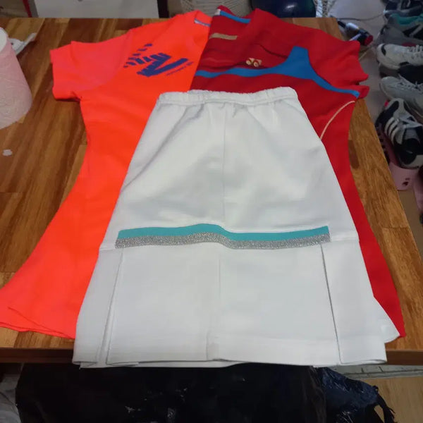 [BUNJANG] Table Tennis / Badminton Uniform Set - Size 90 / 탁구 민턴복 사이즈90
