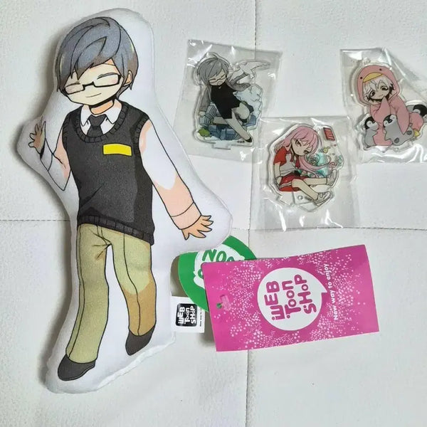 [BUNJANG] I Don't Like This Hero Cushion Acrylic Stand Set / 이런 영웅은 싫어 쿠션 아크릴 스탠드