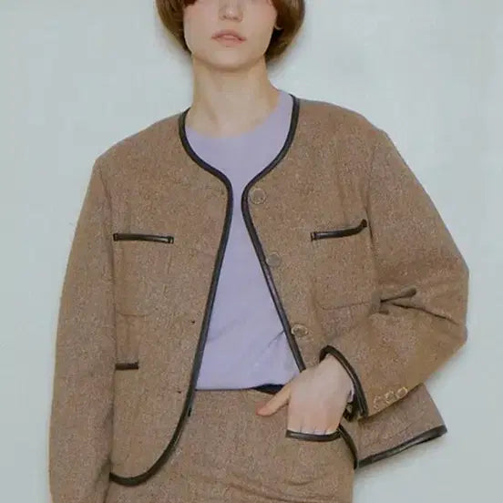 [BUNJANG] Vocavaca Tweed Jacket / 보카바카 트위드 자켓