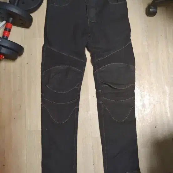 [BUNJANG] Biker Jeans Black Denim Size 30 Riding Pants / 바이커진 흑청 30 배달 바지 라이딩진