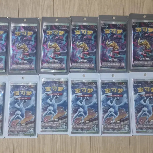 [BUNJANG] Pokemon Card Sun & Moon Lugia/Giratina Single Pack Bundle (12 Packs) / 포켓몬카드 중판 썬앤문 루기아/기라티나 싱글팩 총 12팩