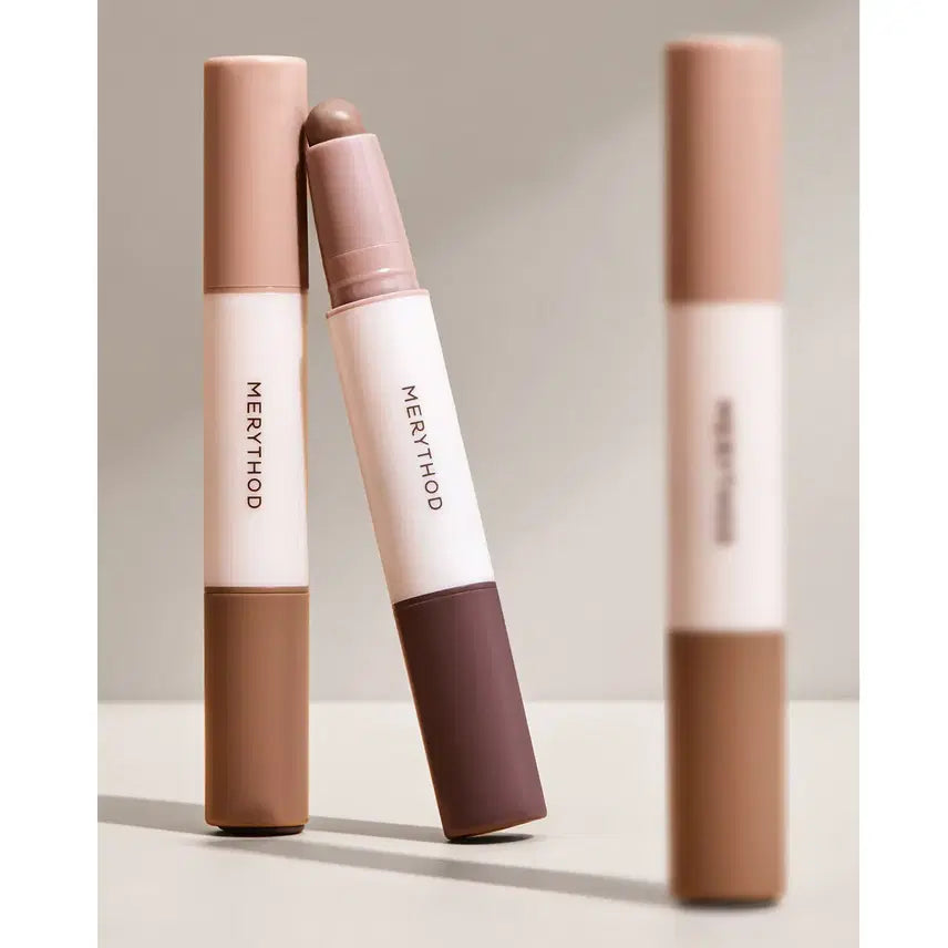 [BUNJANG] Merrythod Double Contour Stick 01 Ash Grey / 메리쏘드 더블 컨투어 스틱 01 애쉬 그레이
