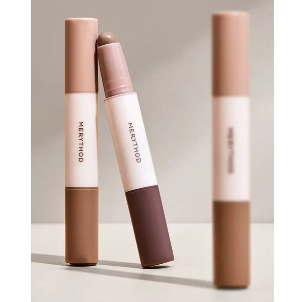 [BUNJANG] Merrythod Double Contour Stick 01 Ash Grey / 메리쏘드 더블 컨투어 스틱 01 애쉬 그레이