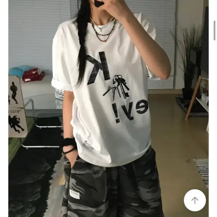 [BUNJANG] T-Shirt (Free Size) / 반팔티 FREE