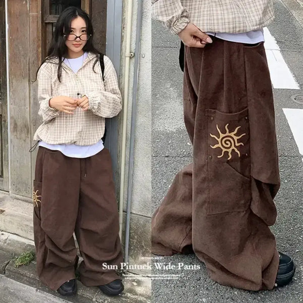 [BUNJANG] Ablery Brown Pants / 에이블리 브라운 팬츠