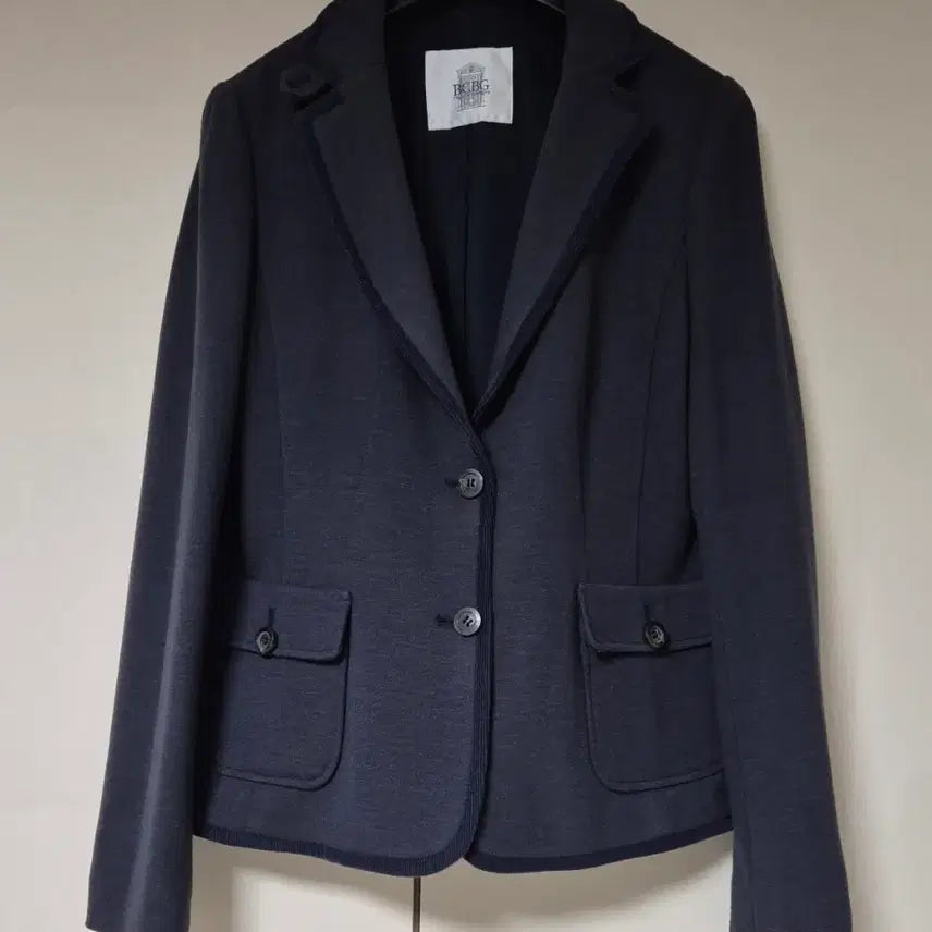 [BUNJANG] BCBG Jersey Jacket Navy M Size / @ BCBG /  저지 쟈켓  / Ws / M size  / 네이비