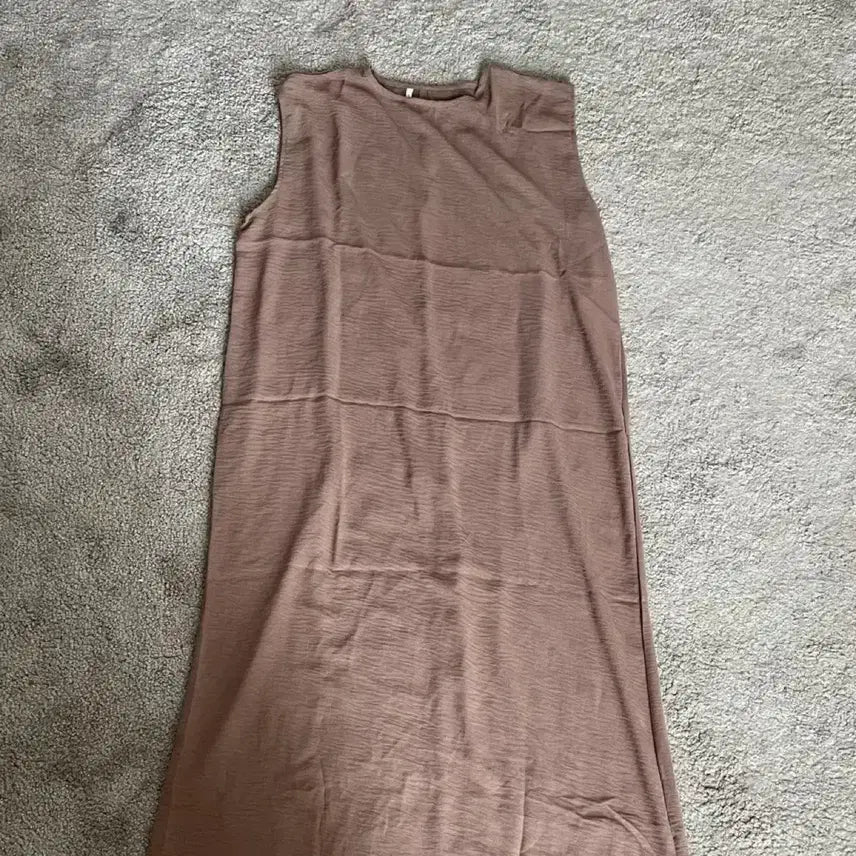 [BUNJANG] Solid Color Sleeveless Maxi Dress / (새상품) 중동 원피스 아바야 아랍 무슬림 드레스 66