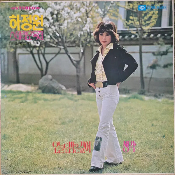 [BUNJANG] Ha Jung Won Stereo Solo Album 'Oneuldo Bam-eun Gipeo / Saenggak' 1978 Korean LP / 하정원 스테레오 독집 LP <오늘도 밤은 깊어/생각>