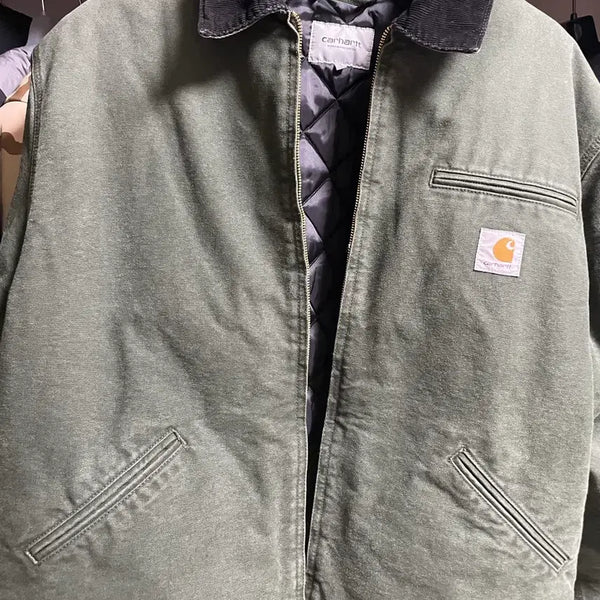[BUNJANG] Carhartt Detroit Jacket Olive L -> M Exchange / 칼하트 디트로이트 OG 올리브 교환 L -> M