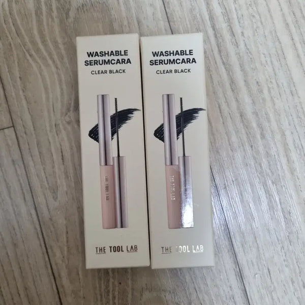 [BUNJANG] The Tool Lab Washable Serum Mascara Clear Black / 더툴랩 워셔블 세럼 마스카라 클리어 블랙