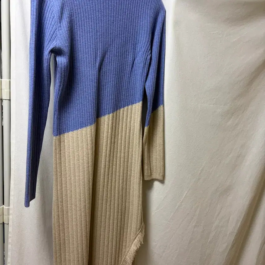 [BUNJANG] Andersson Bell Women Knit Dress Blue Beige / 앤더슨벨 포 우먼 니트 원피스