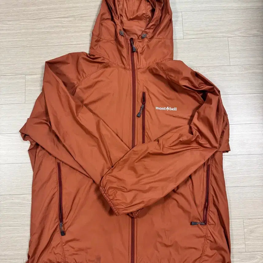 [BUNJANG] Montbell Windblast Jacket Orange L-R / 몽벨 윈드블라스트 오렌지 L-R