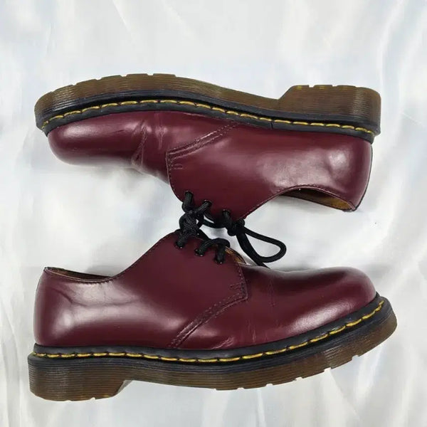 [BUNJANG] Dr. Martens Cherry Red 1461 3-Eye Shoes / 닥터마틴체리러드3홀