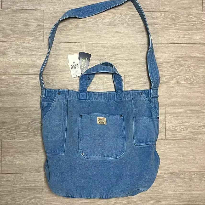[BUNJANG] Polo Ralph Lauren Country Canvas Wash Tote Bag / (마지막할인,국내미발매,새상품) 폴로 랄프로렌 컨츄리 캔버스 워시 토트백