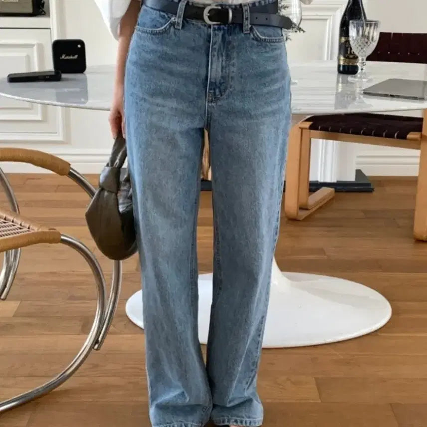 [BUNJANG] Burberry Laura Straight Fit Denim Pants Size M / 버베인 로라 스트레이트 핏 데님 팬츠 M사이즈