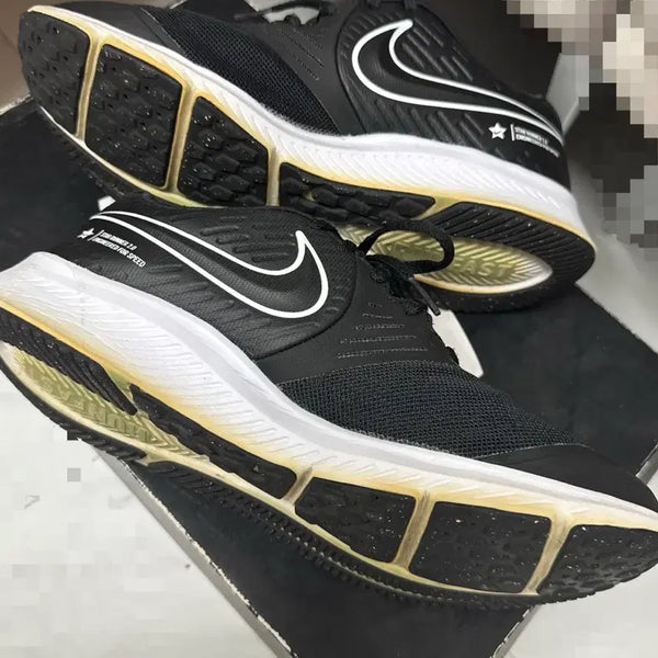 [BUNJANG] Nike Women's Black Sneakers / 나이키 운동화 블랙 여