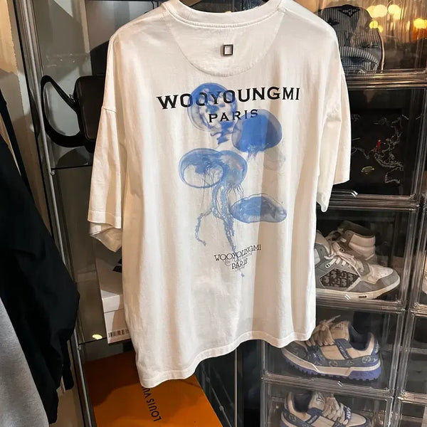[BUNJANG] Wooyoungmi Jellyfish T-Shirt Size 52 / 우영미 젤리피쉬 반팔티 52