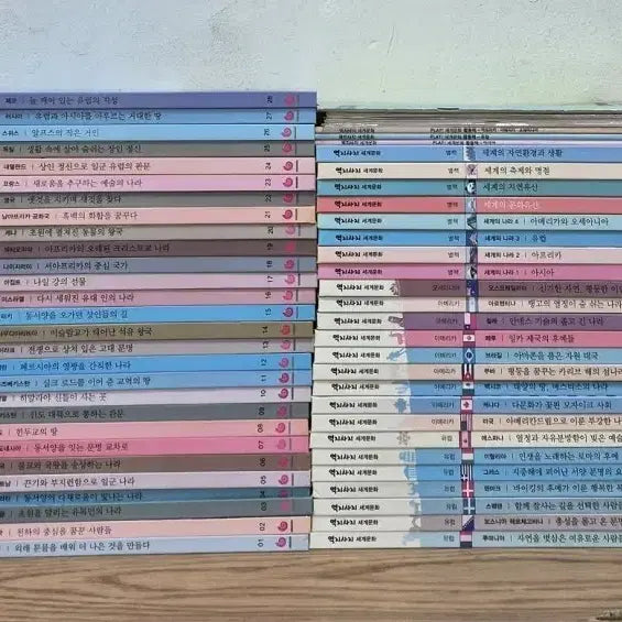 [BUNJANG] Yeoksajiji World Culture Revised Edition Complete Set / 역지사지 세계문화 개정판 전집