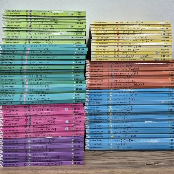 [BUNJANG] Tantan Wide Science Encyclopedia Complete Set (100 Volumes) / 탄탄 WIDE 속으로 전집