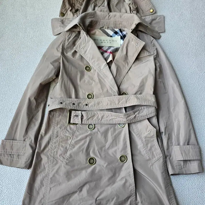 [BUNJANG] Burberry Brit Trench Coat Beige Size 55 / 버버리 트렌치 코트 베이지 55