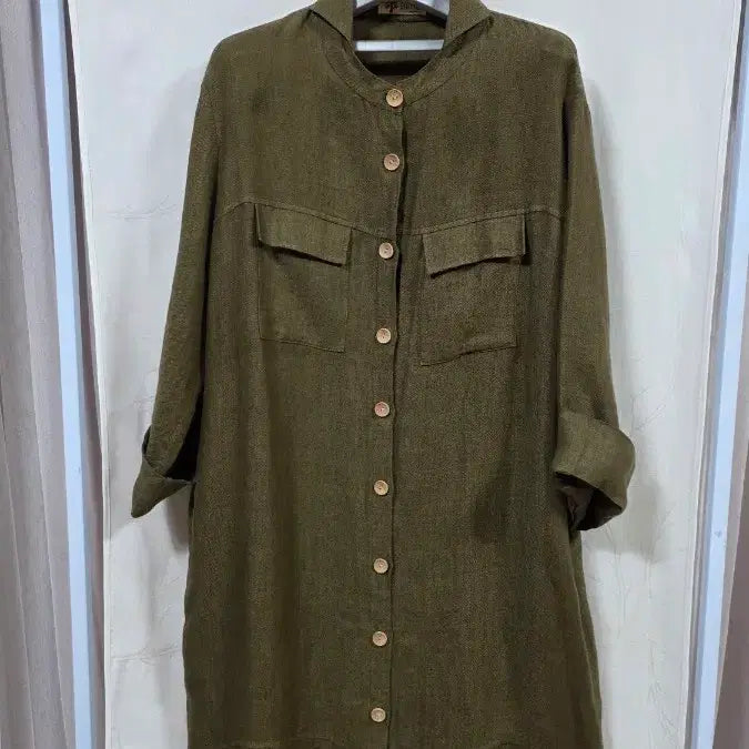 [BUNJANG] Linen Long Dress / 세련된린넨롱원피스(free)