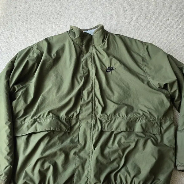 [BUNJANG] Nike Reversible Jacket Khaki XXL / 나이키 양면 리버시블 자켓 카키 XXL