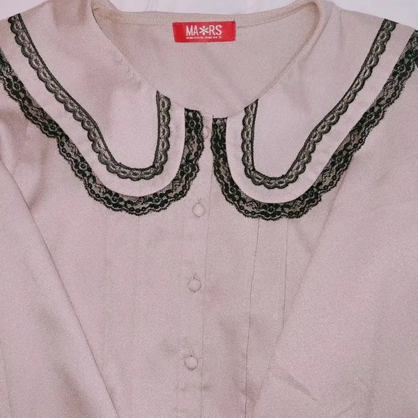[BUNJANG] Maz Blouse / 급전) 마즈 블라우스 양지뢰 지뢰계 양산형 섭컬 서브컬쳐