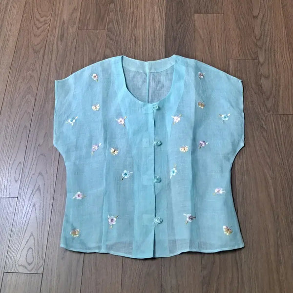 [BUNJANG] Women's Ramie Top / 여성 모시 상의