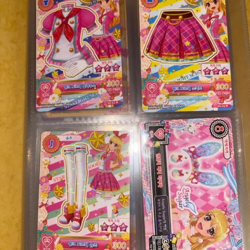 [BUNJANG] Aikatsu! Rime School Look & Angely Beary Tiara / 아이엠스타 아이카츠 핑크 토르테 엔젤리 바니 티아라