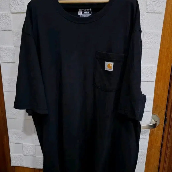 [BUNJANG] Carhartt Loose Fit Pocket Short Sleeve T-Shirt Black 2XL / (P)칼하트 루즈핏 포켓 반팔티 블랙 2XL