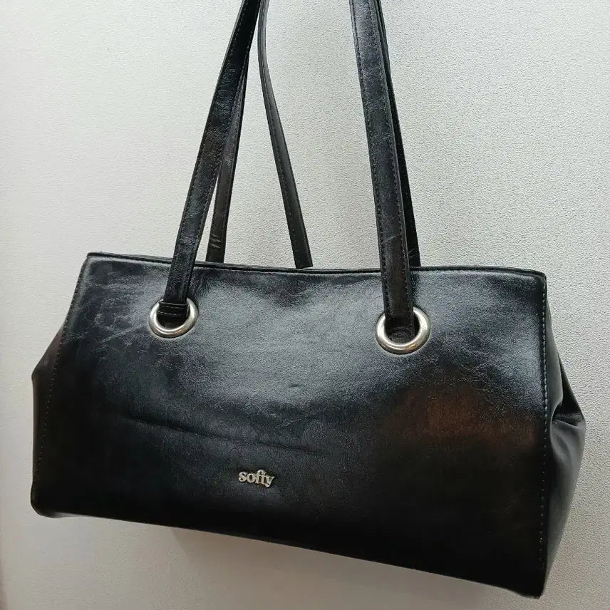 [BUNJANG] SOPHIE Women's Black Tote Bag / 소피 여성 토트백 검정