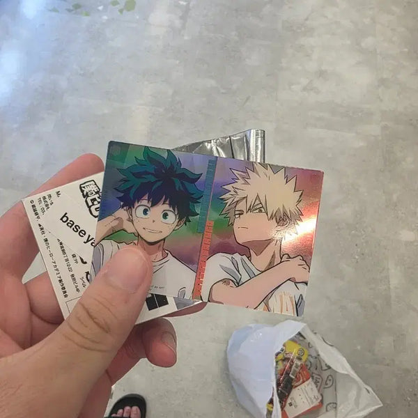 [BUNJANG] My Hero Academia Baseyaard Izuku Midoriya & Katsuki Bakugo Card / 나히아 베이스야드 미도리야&바쿠고 카드