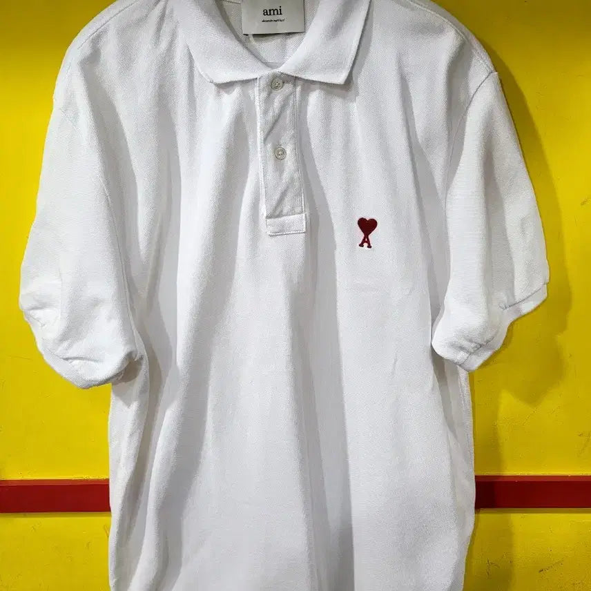 [BUNJANG] AMI Paris PK T-shirt / 정품 AMI 아미 PK 반팔티