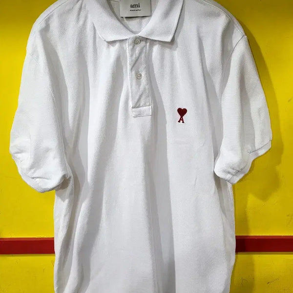 [BUNJANG] AMI Paris PK T-shirt / 정품 AMI 아미 PK 반팔티
