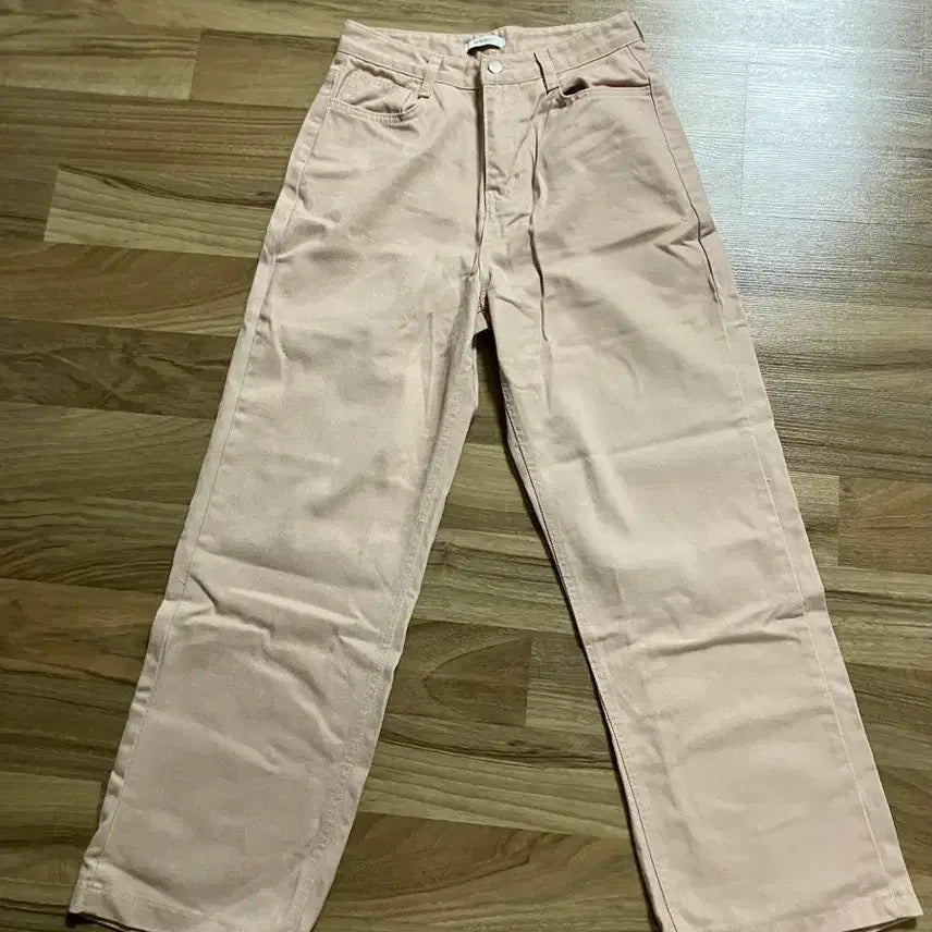 [BUNJANG] Women's Indie Pink Linen Pants (M) / (새상품) 핑크바지 싸게 처분