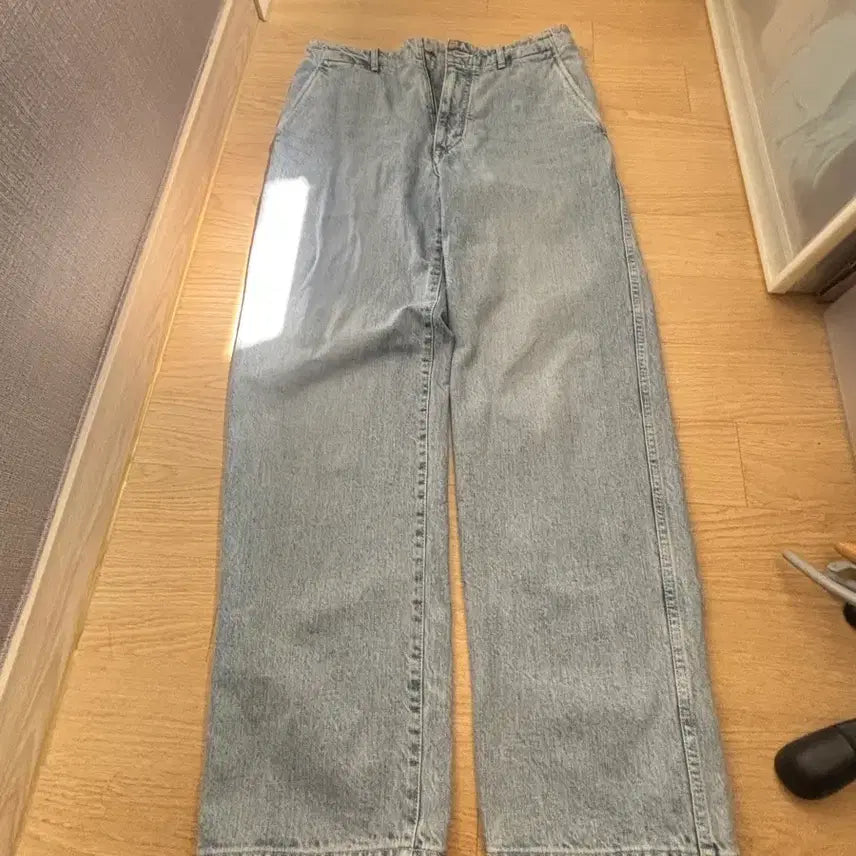 [BUNJANG] Pottery Denim Pants (Size 1, Light Blue) / 포터리 데님 1사이즈 (라이트블루)