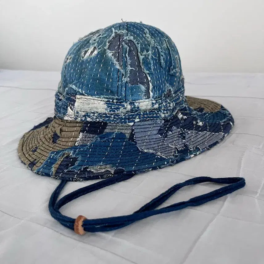 [BUNJANG] Patchwork Bucket Hat / 패치워크 버킷햇, 보로햇, 돔햇