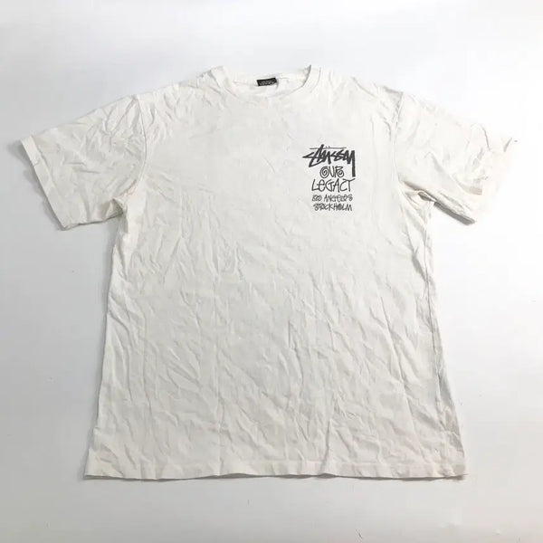 [BUNJANG] Stüssy x OUR LEGACY Short Sleeve T-Shirt / 스튜시 x OUR LEGACY 반팔