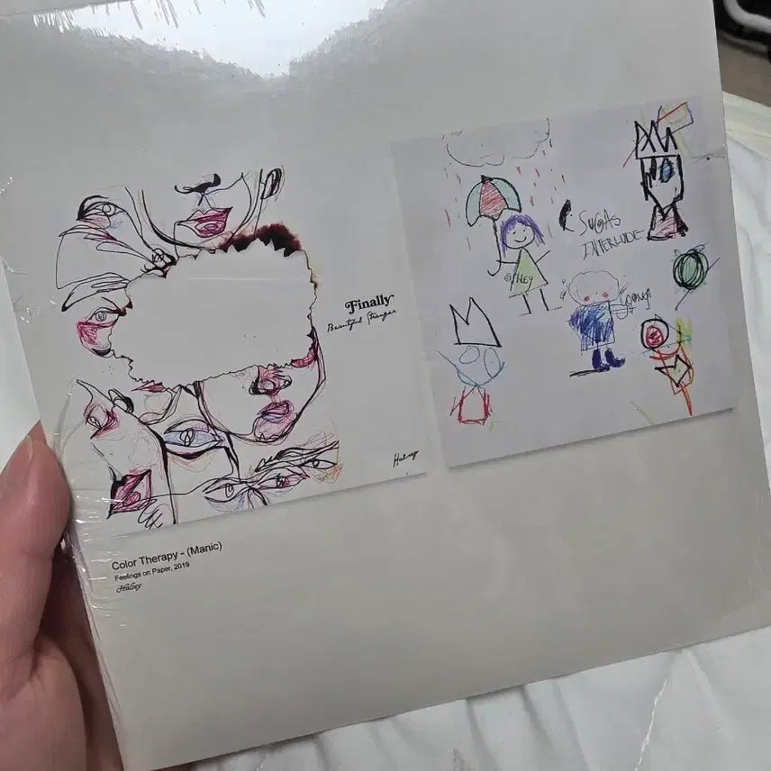 [BUNJANG] Halsey x BTS Suga "Color Therapy - (Manic)" Vinyl LP (Sealed) / 미개봉 할시X BTS슈가 LP HALSEY SUGA's vinyl LP