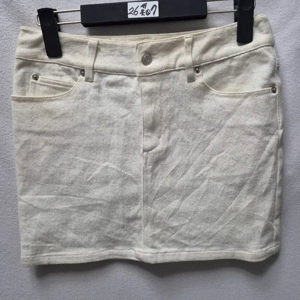 [BUNJANG] Stretch Mini Skirt (26 Size) - Set of 2 / 스판 미니스커트 26사이즈 두개 8천