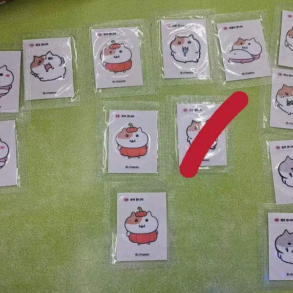 [BUNJANG] Ttibu Seal Sticker / 교환/판매)쫀냐미 띠부씰