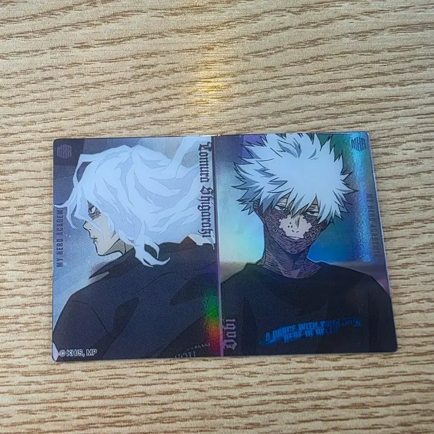 [BUNJANG] My Hero Academia Base Yard Shigaraki & Dabi Card / 나히아 베이스야드 시가라키&다비 카드