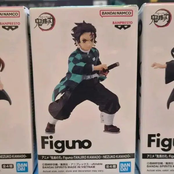 [BUNJANG] Bandai Namco Demon Slayer Mini Figure Bundle Set / 반다이남코 귀멸의 칼날 미니피규어 3개 (일괄판매)