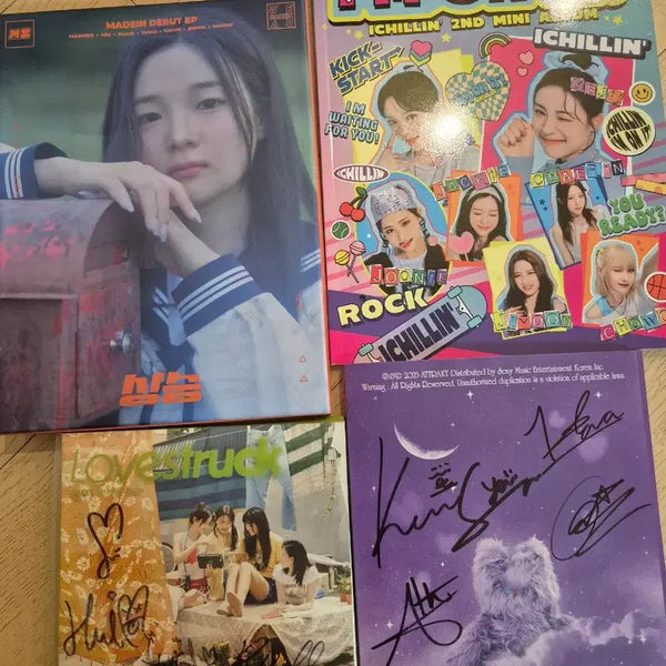 [BUNJANG] Girl Group Signed Album / 여자아이돌 싸인앨범 무배