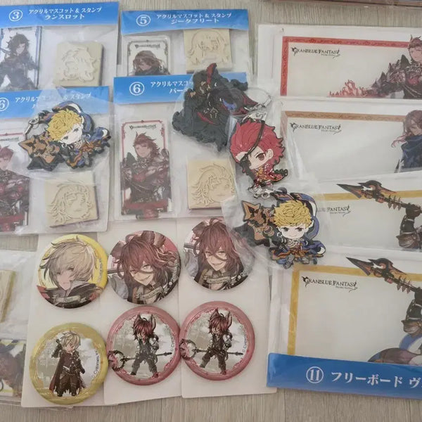 [BUNJANG] Granblue Fantasy 4th Knights Merchandise Bundle / 그랑블루 판타지 4기사 위주 굿즈 판매