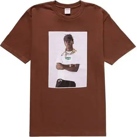 [BUNJANG] Supreme x Tyler T-Shirt Brown / [M] 슈프림 X 타일러 티셔츠 브라운