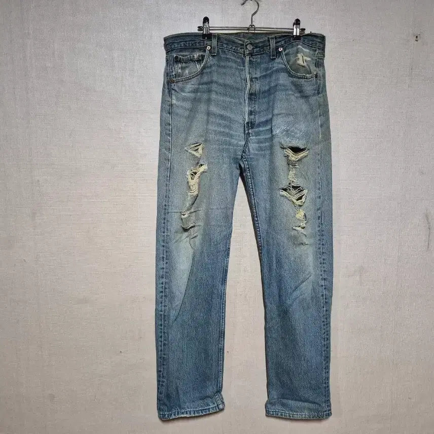 [BUNJANG] Levi's 501 Vintage Denim Jeans / 90년대 레트로 리바이스 501 (36)